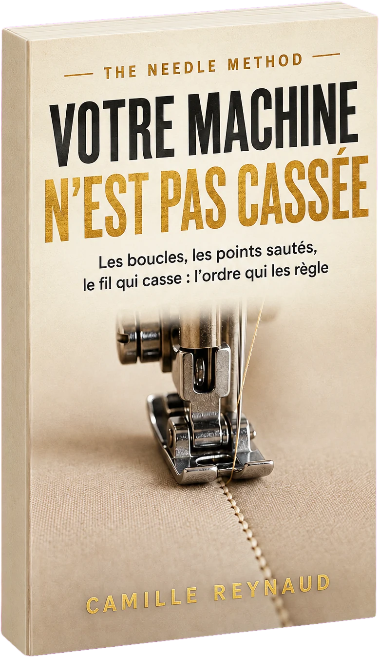 Le livre Votre Machine N’est Pas Cassée, debout, couverture et tranche visibles